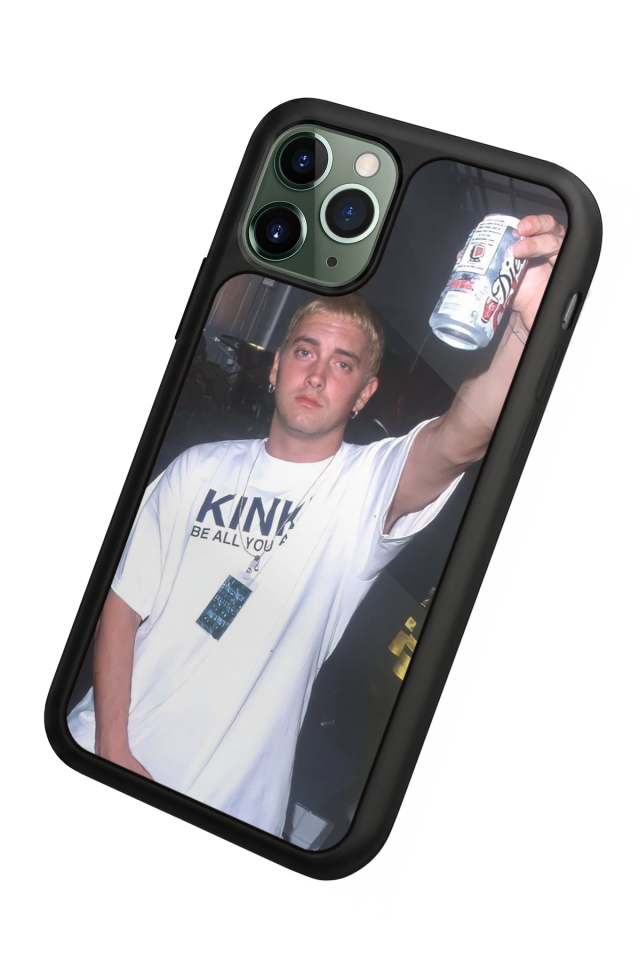 iPhone 11 Pro Uyumlu Eminem Tasarımlı Glossy Premium Kılıf