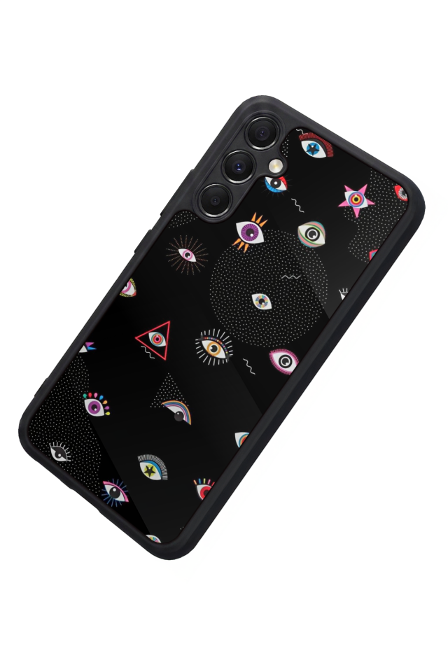 Samsung Galaxy A34 Uyumlu Göz Tasarımlı Glossy Premium Kılıf