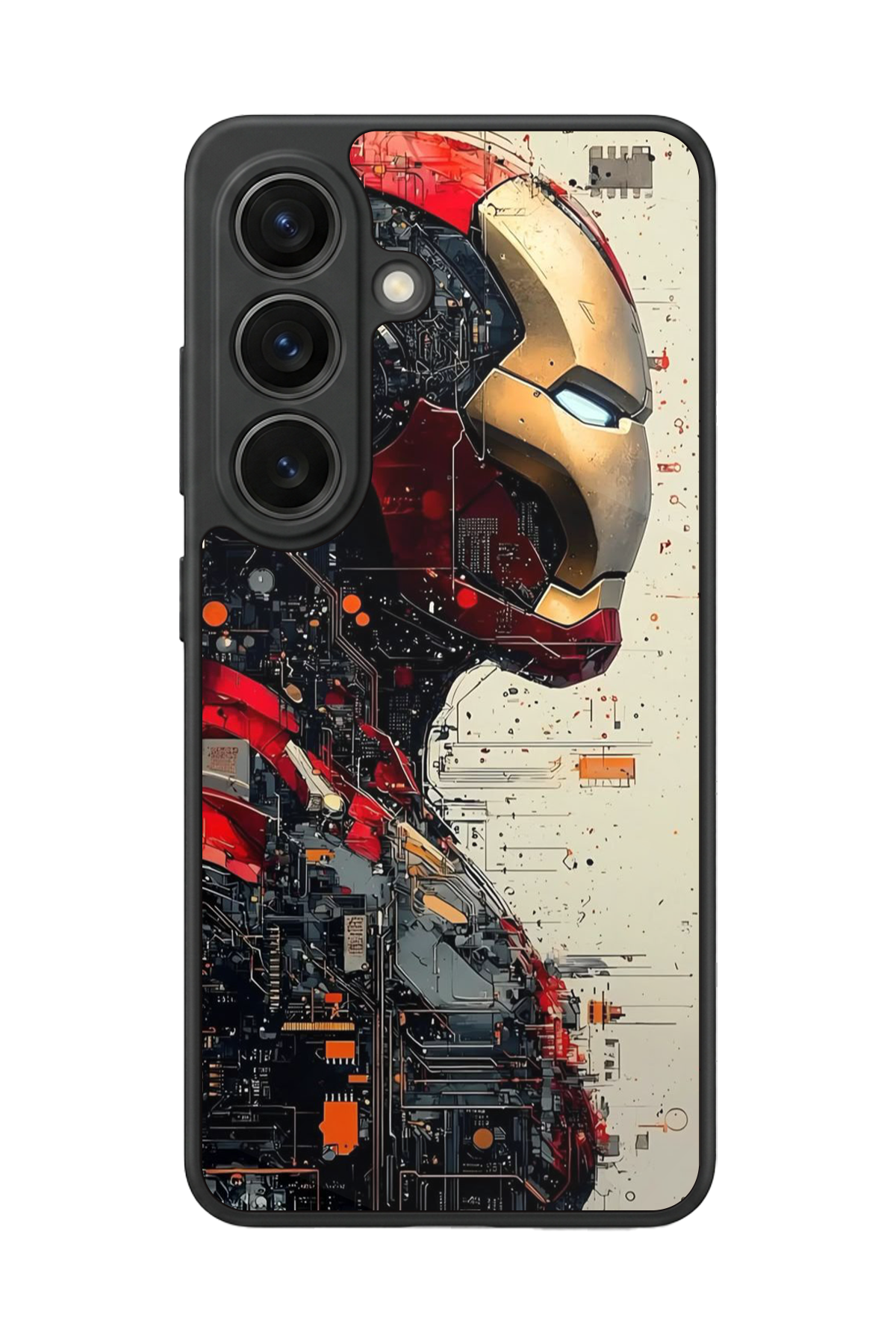 Samsung Galaxy S26 Uyumlu  Iron Man ( Demir Adam ) Tasarımlı Glossy Premium Kılıf