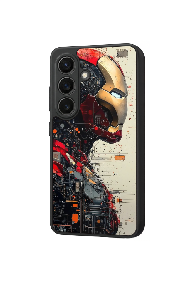 Samsung Galaxy S26 Uyumlu  Iron Man ( Demir Adam ) Tasarımlı Glossy Premium Kılıf