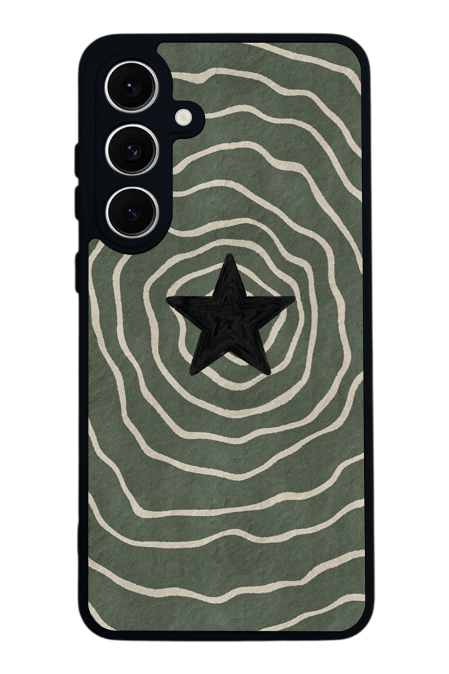 Samsung Galaxy A16 Uyumlu Retro Yildizlar Tasarımlı Glossy Premium Kılıf