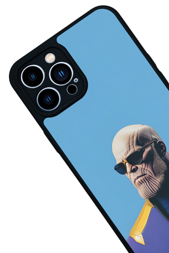 iPhone 13 Pro Max Uyumlu Thanos Tasarımlı Glossy Premium Kılıf