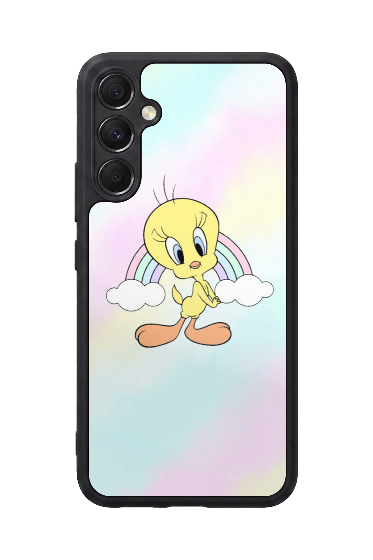 Samsung Galaxy M34 Uyumlu Tweety Tasarımlı Glossy Premium Kılıf