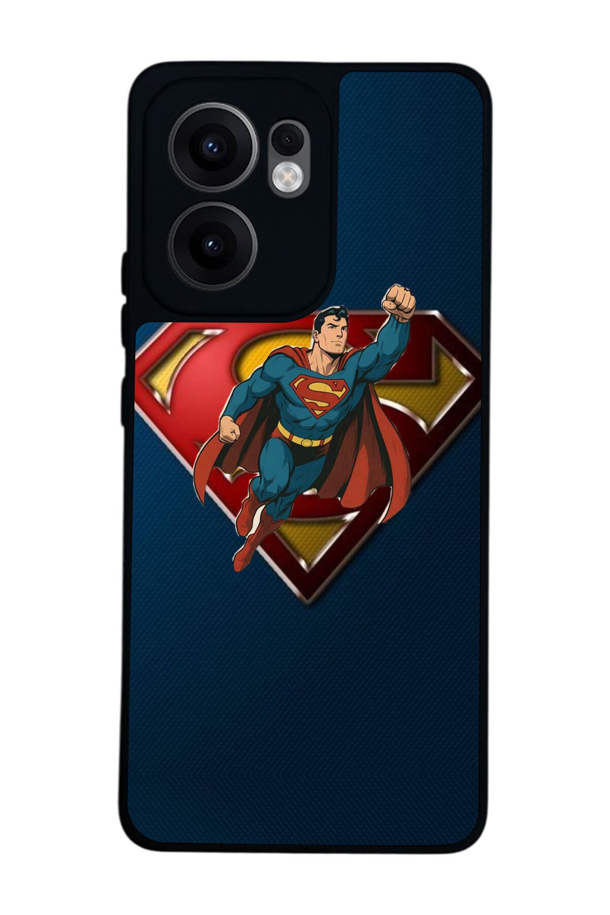 Oppo Reno 13F Uyumlu Superman Tasarımlı Glossy Premium Kılıf
