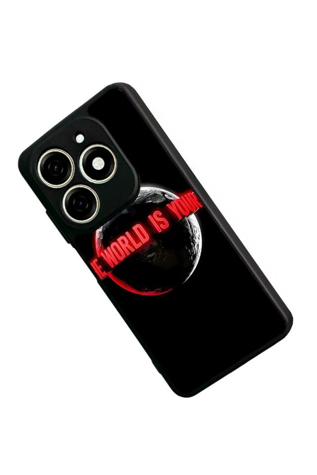 Infınıx Smart 8 Pro Uyumlu Scarface Tasarımlı Glossy Premium Kılıf