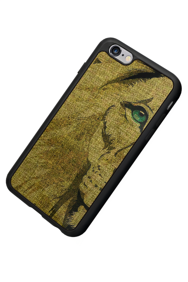 iPhone 6 Plus Uyumlu Aslan Tasarımlı Glossy Premium Kılıf