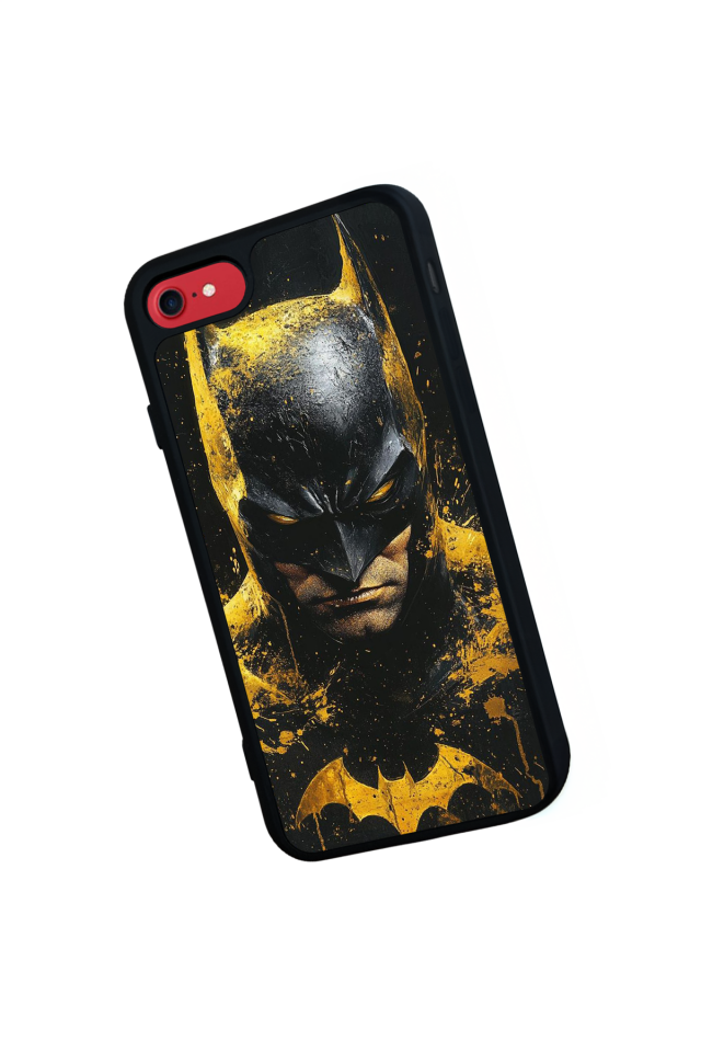 iPhone SE Uyumlu Batman Tasarımlı Glossy Premium Kılıf