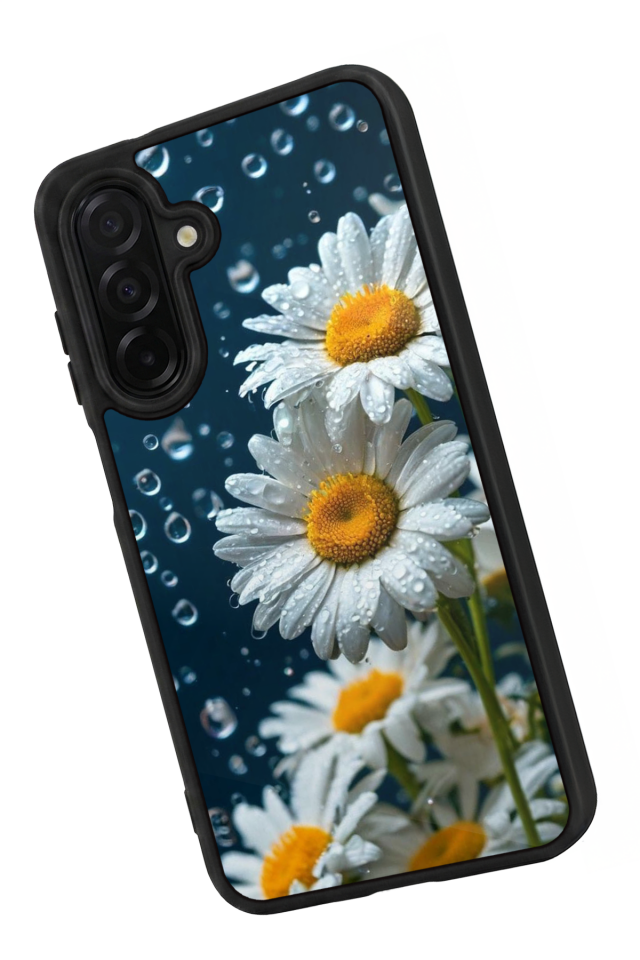 Samsung Galaxy A36 Uyumlu Cicek Tasarımlı Glossy Premium Kılıf