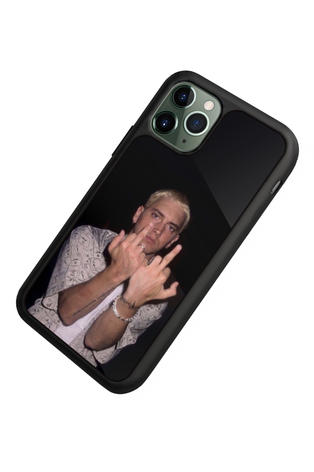 iPhone 11 Pro Uyumlu Eminem Tasarımlı Glossy Premium Kılıf