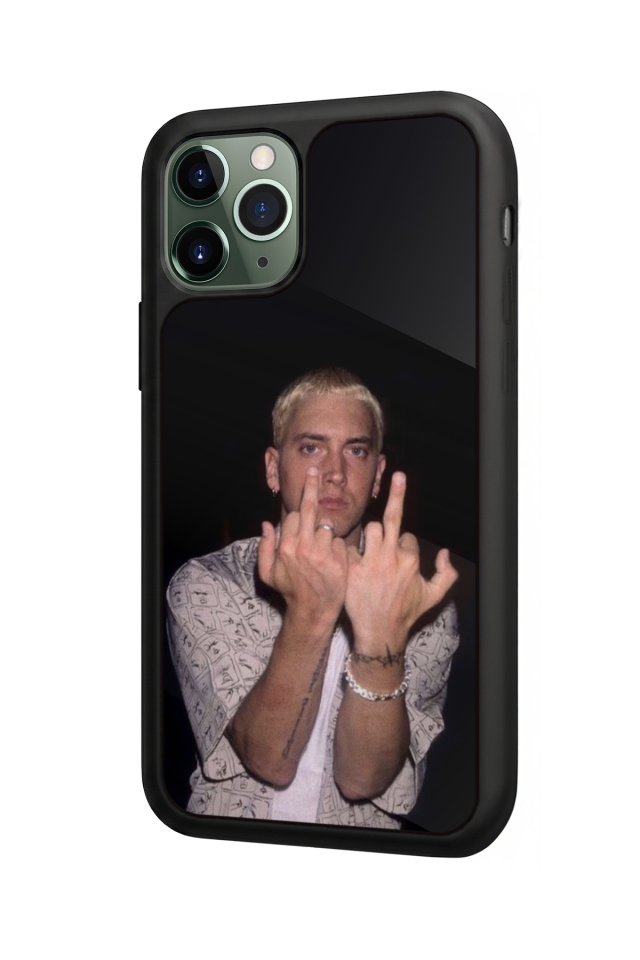 iPhone 11 Pro Uyumlu Eminem Tasarımlı Glossy Premium Kılıf