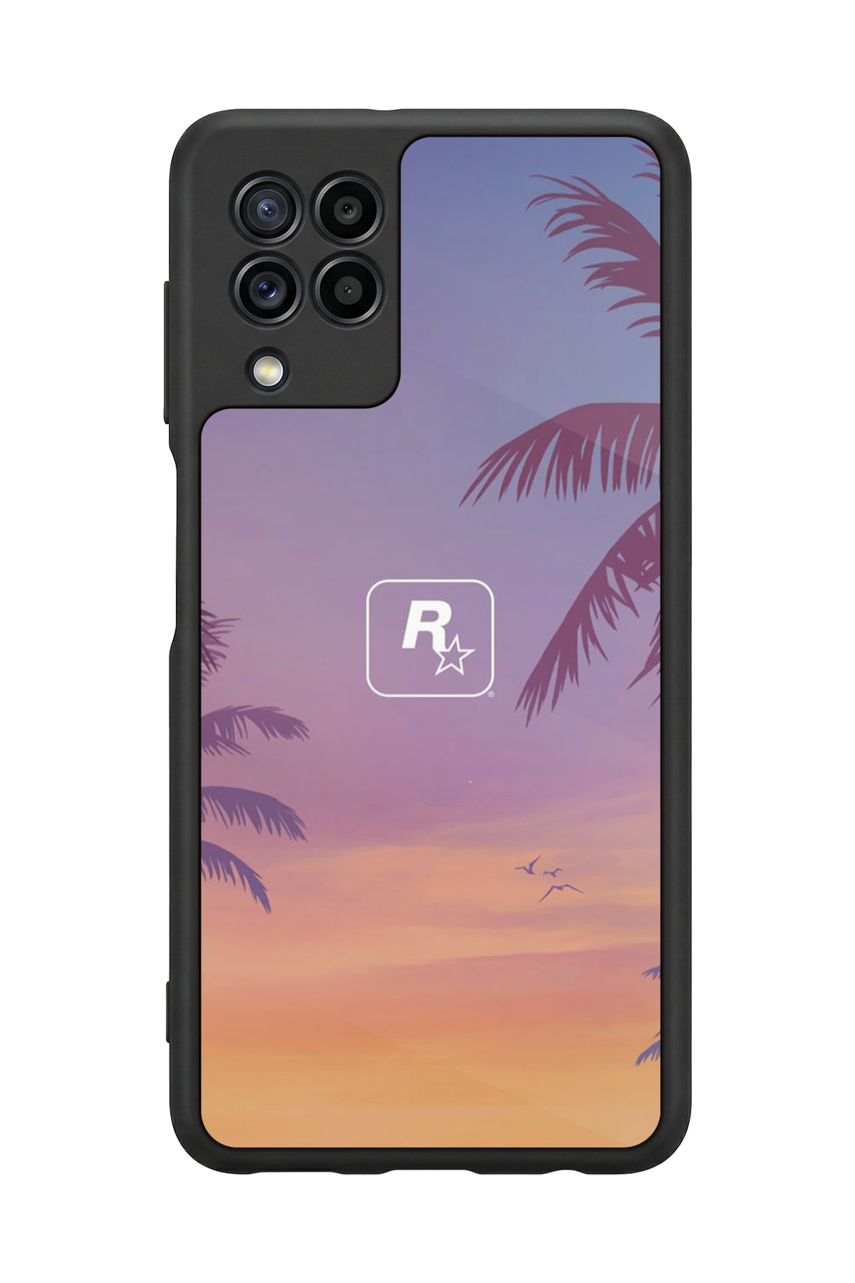 Samsung Galaxy M32 Uyumlu GTA Tasarımlı Glossy Premium Kılıf
