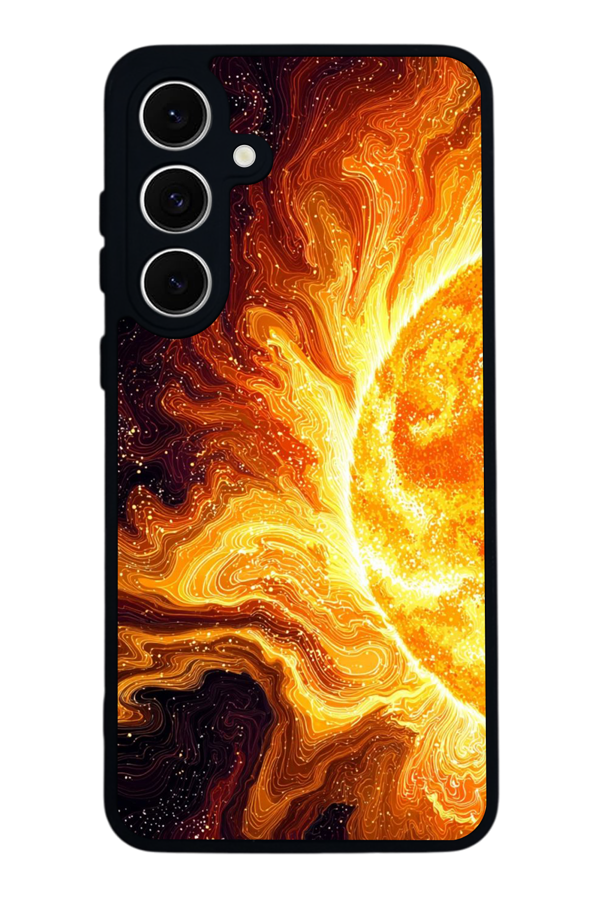 Samsung Galaxy S24 FE Uyumlu Rocky Tasarımlı Glossy Premium Kılıf