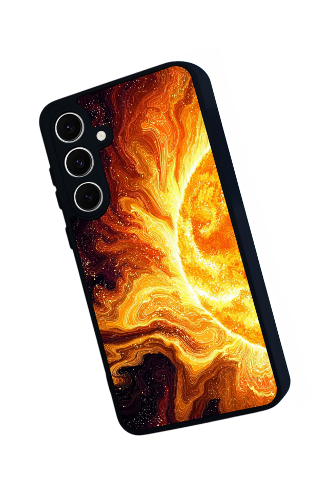 Samsung Galaxy S24 FE Uyumlu Rocky Tasarımlı Glossy Premium Kılıf