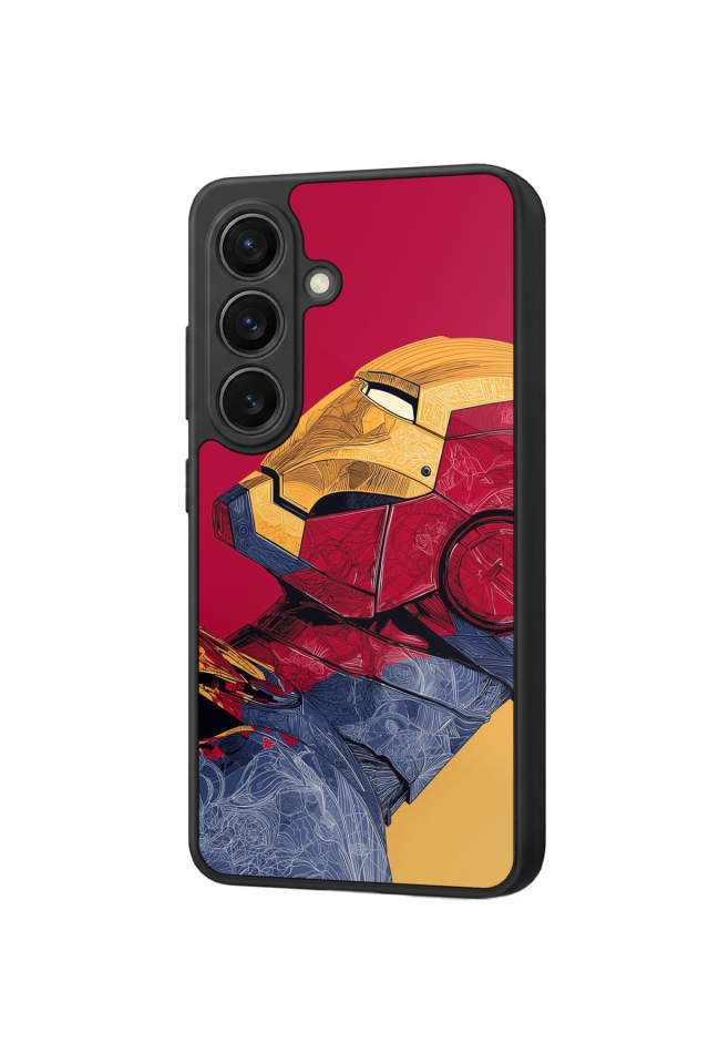 Samsung Galaxy S26 Uyumlu  Iron Man ( Demir Adam ) Tasarımlı Glossy Premium Kılıf