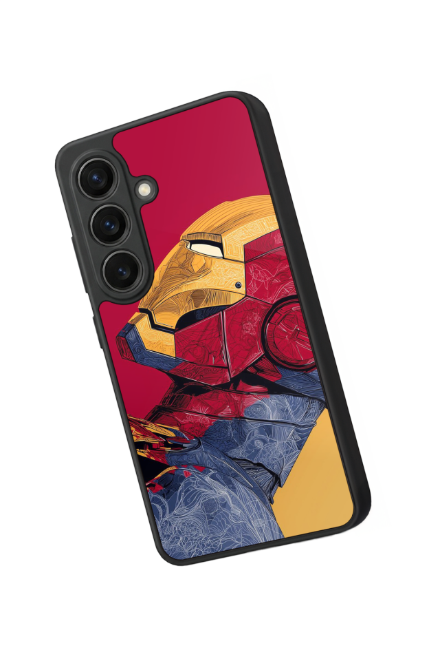 Samsung Galaxy S26 Uyumlu  Iron Man ( Demir Adam ) Tasarımlı Glossy Premium Kılıf