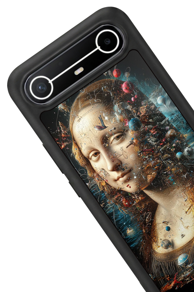 Tecno Spark Slim 5G Uyumlu Monalisa Tasarımlı Glossy Premium Kılıf