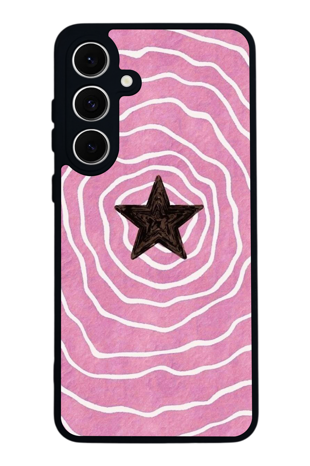 Samsung Galaxy A16 Uyumlu Retro Yildizlar Tasarımlı Glossy Premium Kılıf