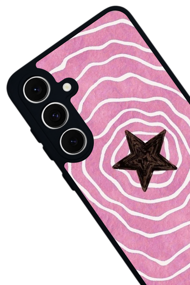 Samsung Galaxy A16 Uyumlu Retro Yildizlar Tasarımlı Glossy Premium Kılıf