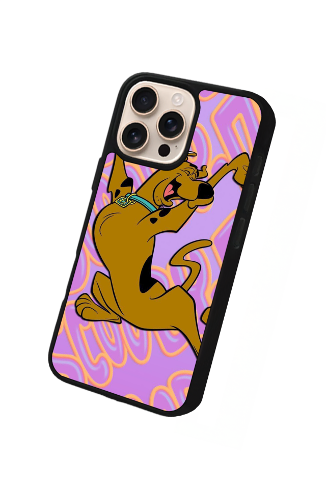 iPhone 14 Pro Uyumlu Scooby Doo Tasarımlı Glossy Premium Kılıf