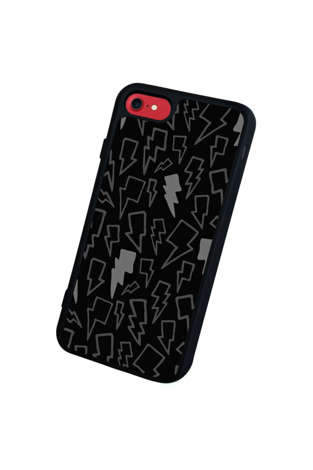 iPhone 7 Uyumlu Simsek Tasarımlı Glossy Premium Kılıf