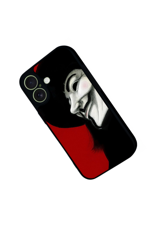 iPhone 17 Uyumlu Vendetta Tasarımlı Glossy Premium Kılıf