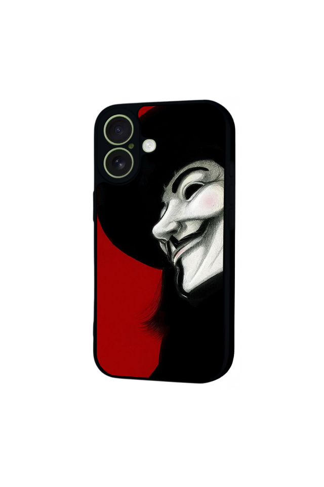 iPhone 17 Uyumlu Vendetta Tasarımlı Glossy Premium Kılıf