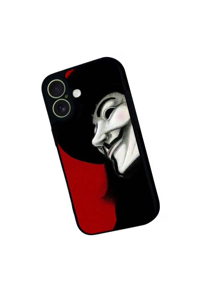 iPhone 17 Uyumlu Vendetta Tasarımlı Glossy Premium Kılıf