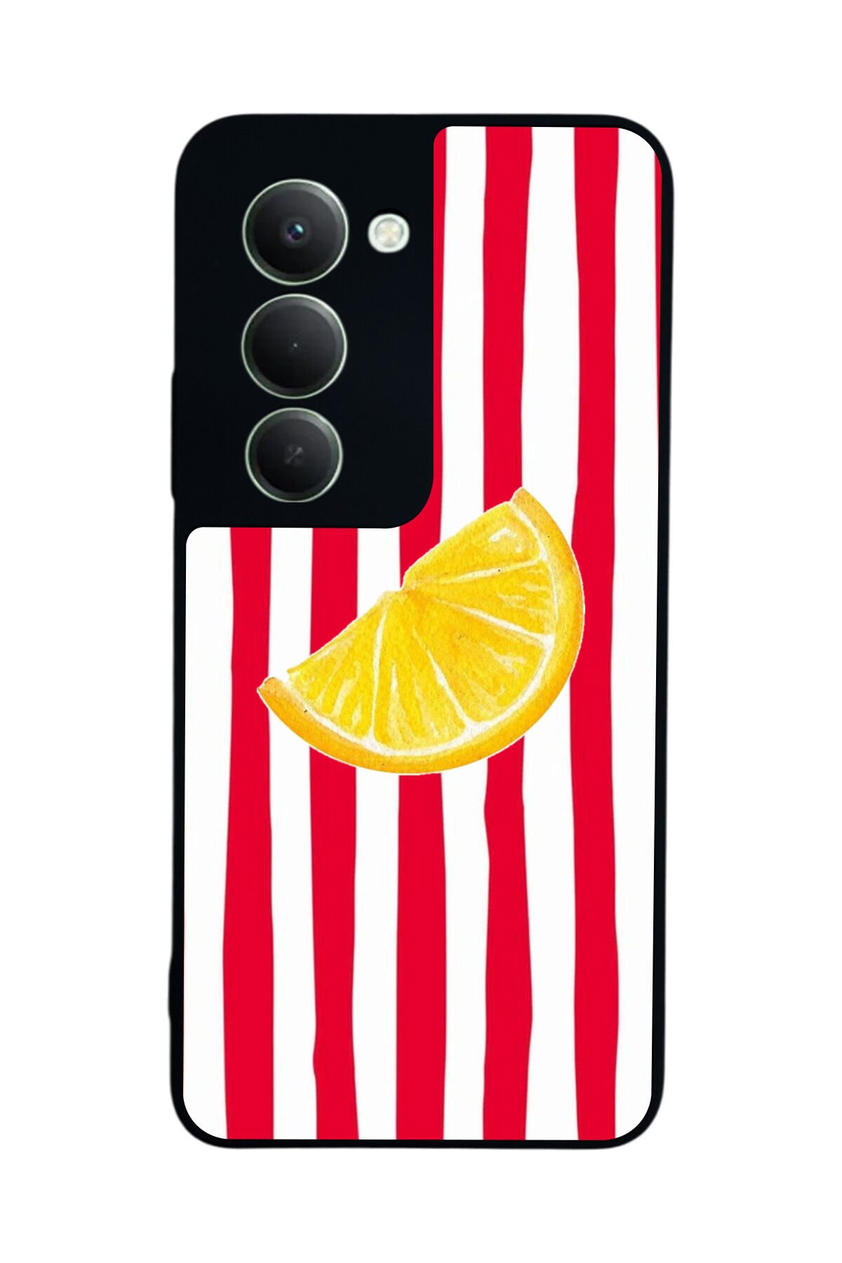 Xiaomi Redmi 15 5G Uyumlu Limon Tasarımlı Glossy Premium Kılıf