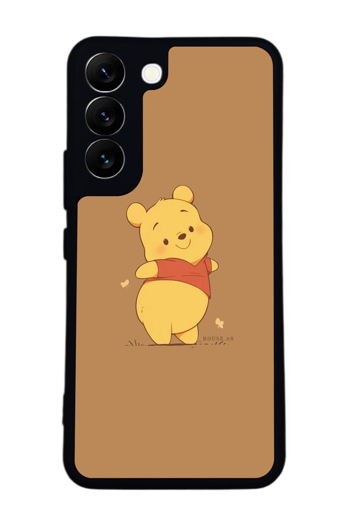 Samsung Galaxy S22 Uyumlu Winnie Tasarımlı Glossy Premium Kılıf