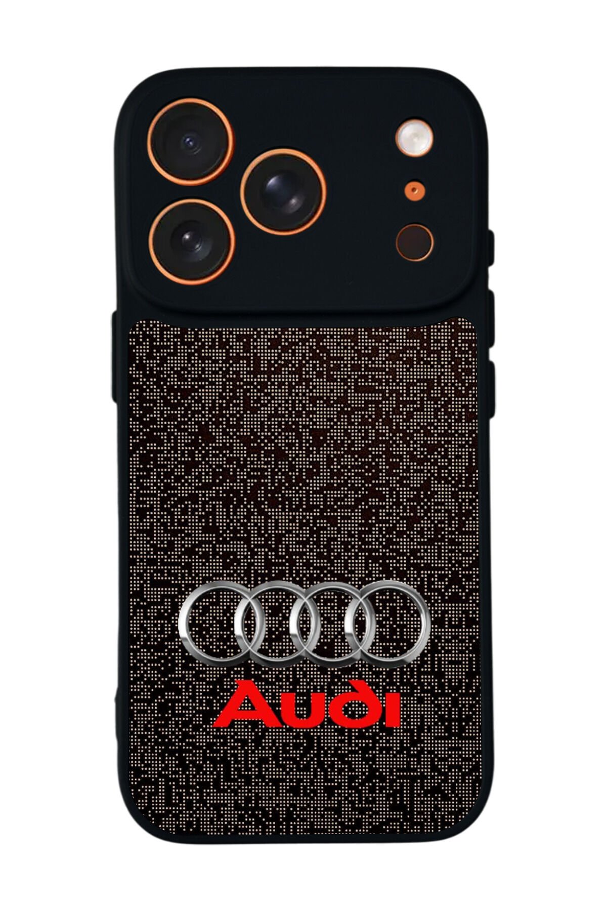 iPhone 17 Pro Uyumlu Audi Tasarımlı Glossy Premium Kılıf