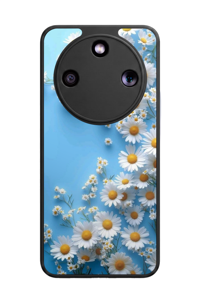 Honor Magic 8 Lite Uyumlu Cicek Tasarımlı Glossy Premium Kılıf