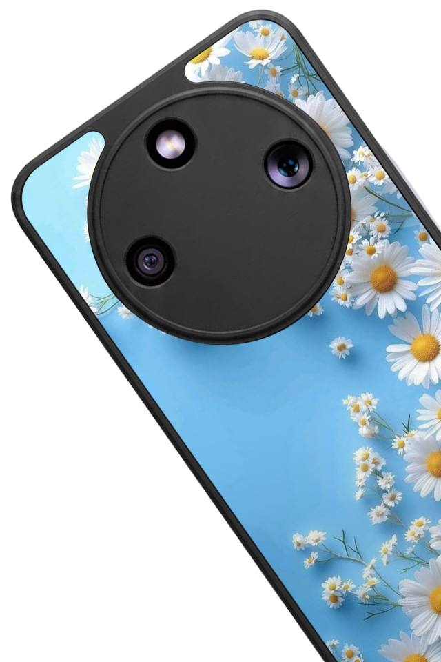 Honor Magic 8 Lite Uyumlu Cicek Tasarımlı Glossy Premium Kılıf