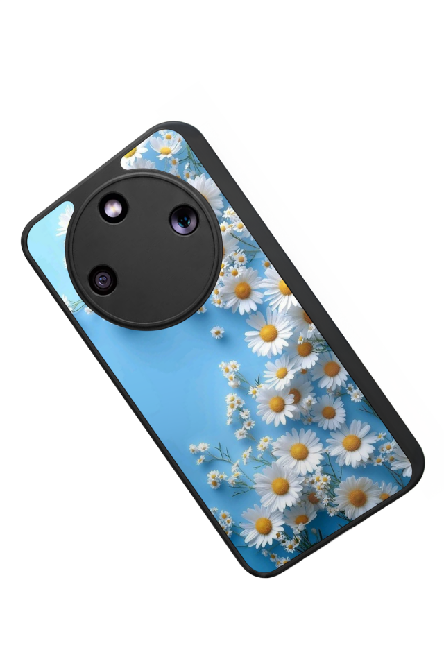 Honor Magic 8 Lite Uyumlu Cicek Tasarımlı Glossy Premium Kılıf