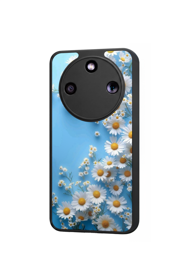Honor Magic 8 Lite Uyumlu Cicek Tasarımlı Glossy Premium Kılıf