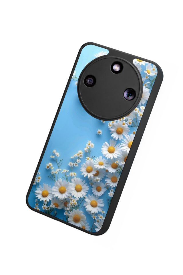 Honor Magic 8 Lite Uyumlu Cicek Tasarımlı Glossy Premium Kılıf