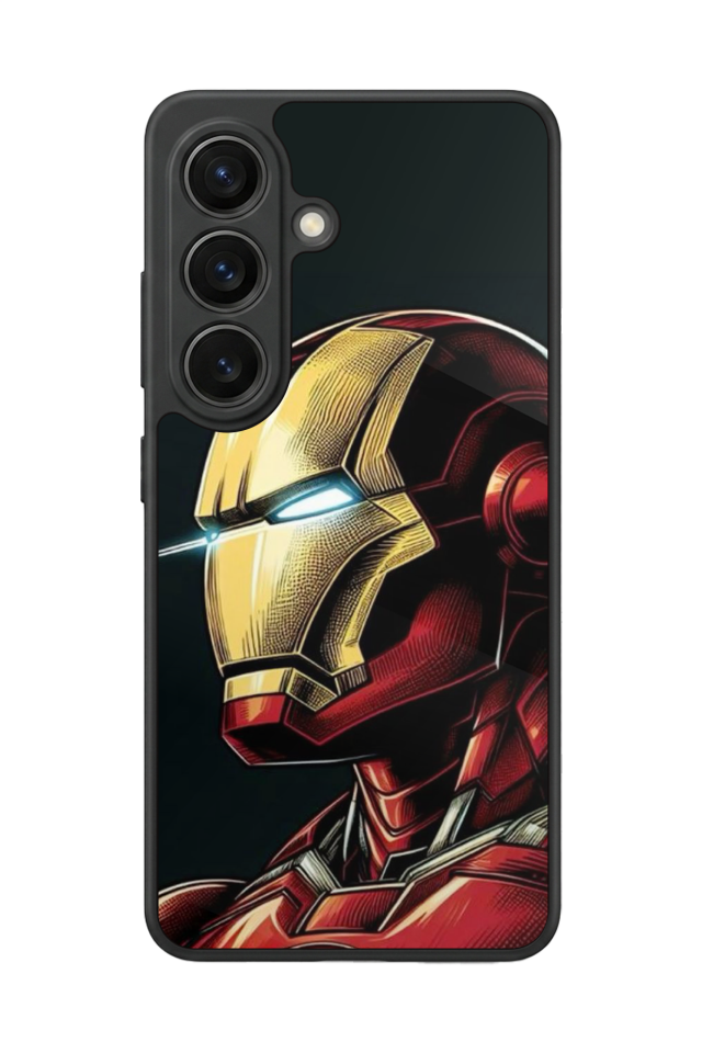Samsung Galaxy S26 Uyumlu  Iron Man ( Demir Adam ) Tasarımlı Glossy Premium Kılıf