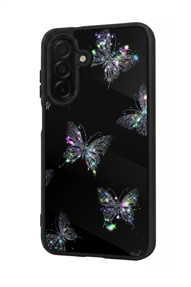Samsung Galaxy A56 Uyumlu Kelebek Tasarımlı Glossy Premium Kılıf