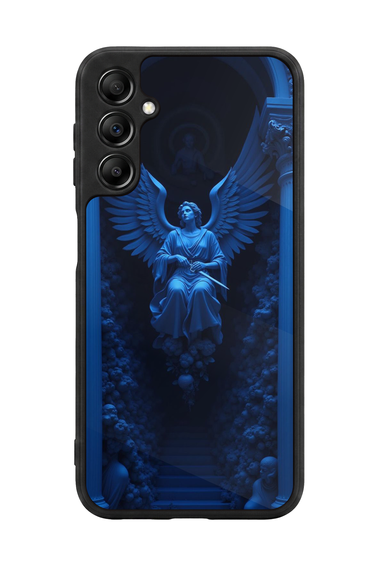 Samsung Galaxy A14 Uyumlu Melek Tasarımlı Glossy Premium Kılıf