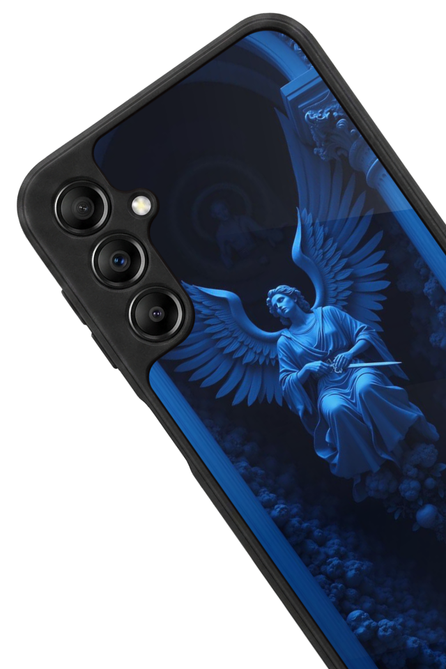 Samsung Galaxy A14 Uyumlu Melek Tasarımlı Glossy Premium Kılıf