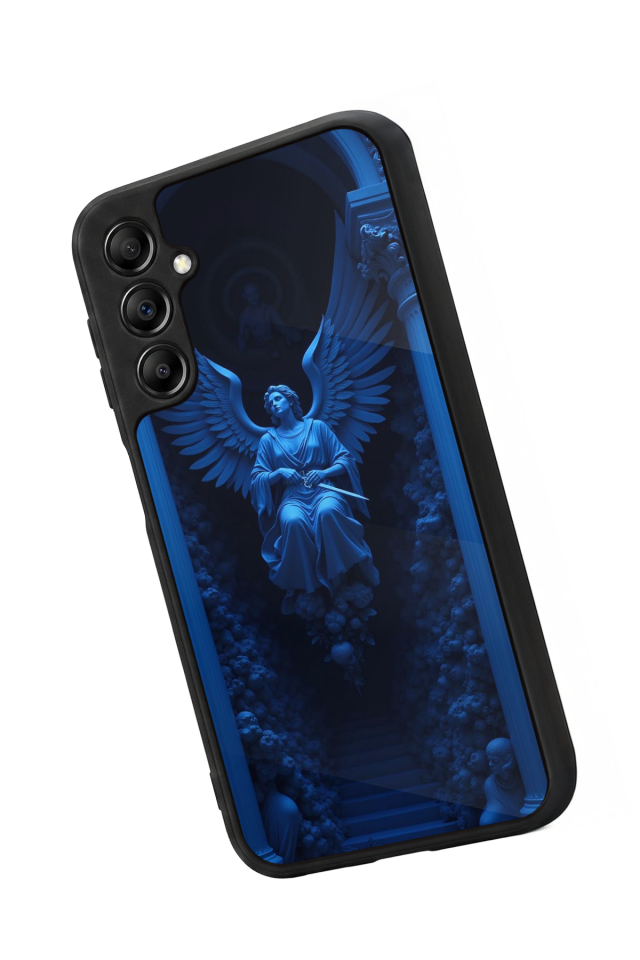 Samsung Galaxy A14 Uyumlu Melek Tasarımlı Glossy Premium Kılıf