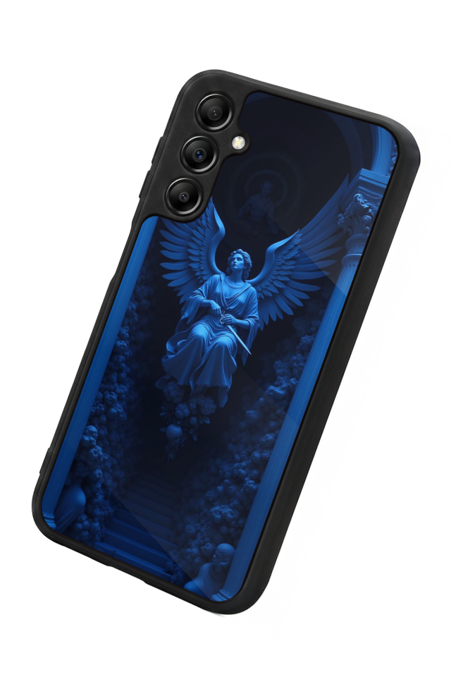 Samsung Galaxy A14 Uyumlu Melek Tasarımlı Glossy Premium Kılıf