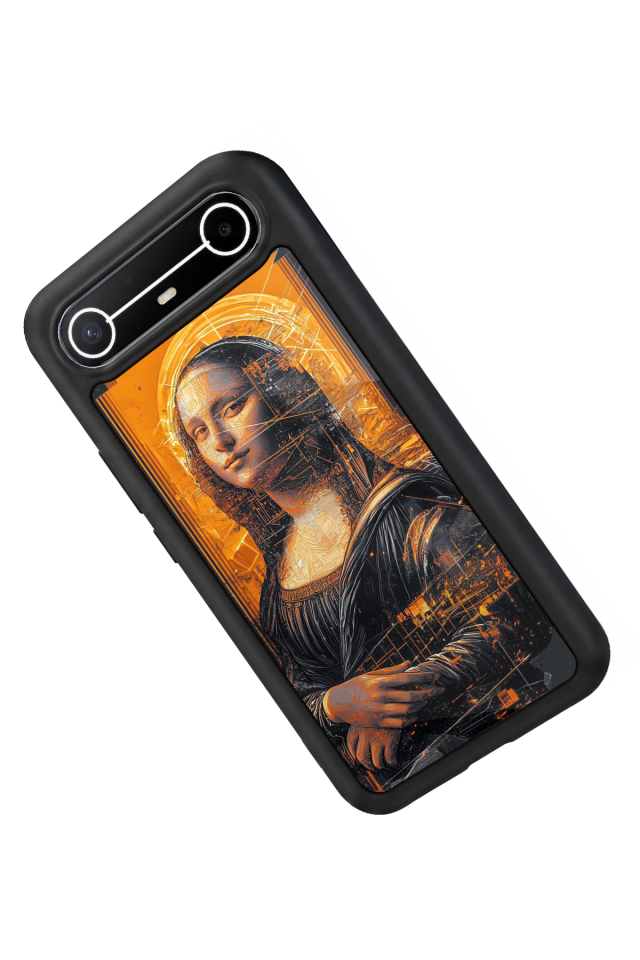 Tecno Spark Slim 5G Uyumlu Monalisa Tasarımlı Glossy Premium Kılıf