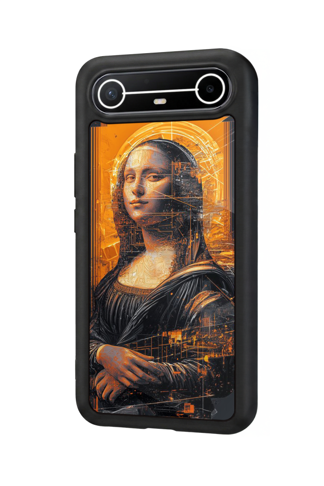 Tecno Spark Slim 5G Uyumlu Monalisa Tasarımlı Glossy Premium Kılıf