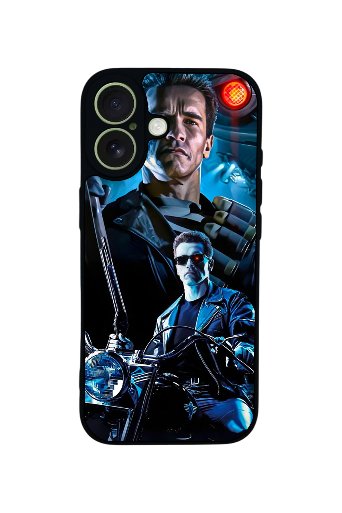 iPhone 17 Uyumlu Terminator Tasarımlı Glossy Premium Kılıf