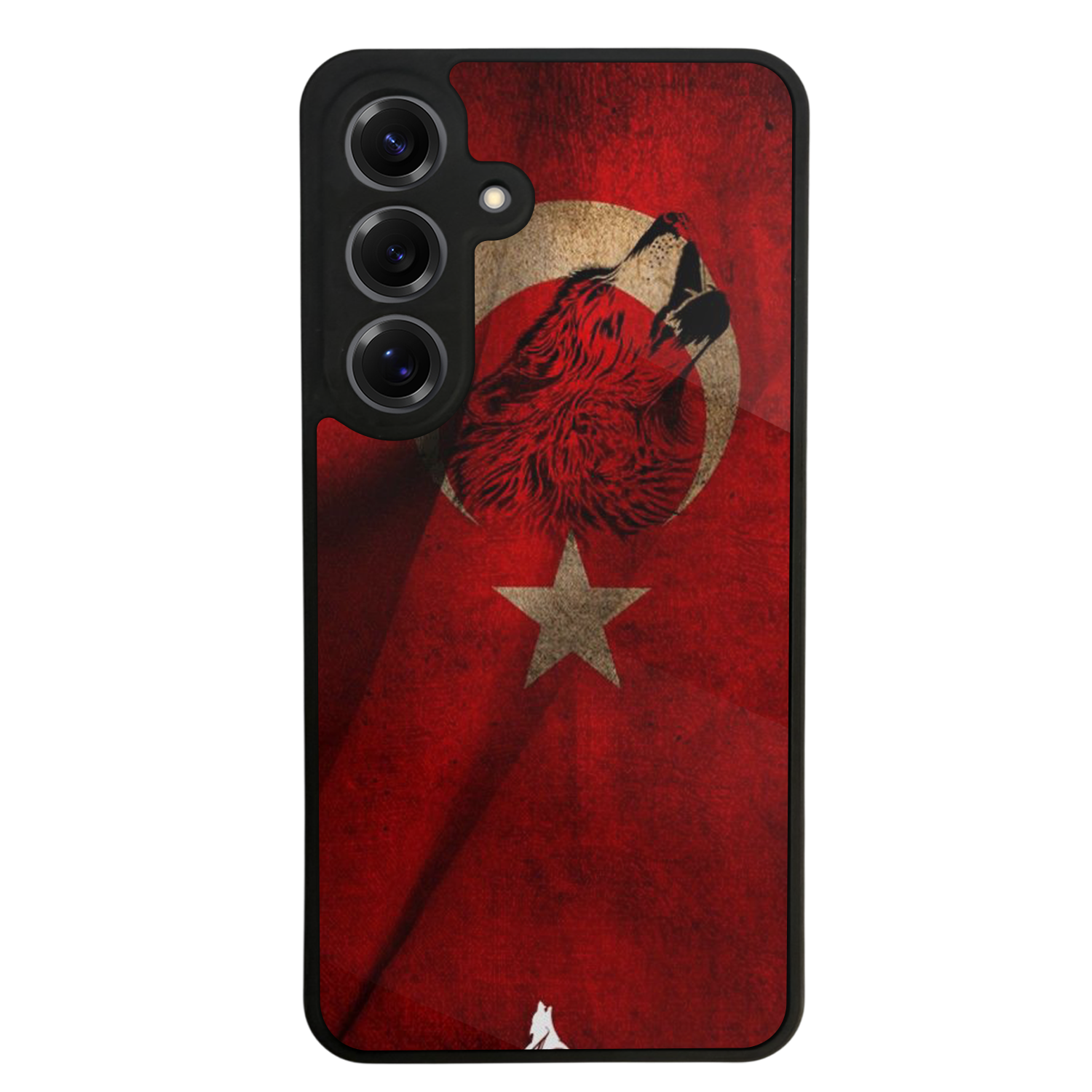 Samsung Galaxy S25 Uyumlu Türk Bayragi Tasarımlı Glossy Premium Kılıf
