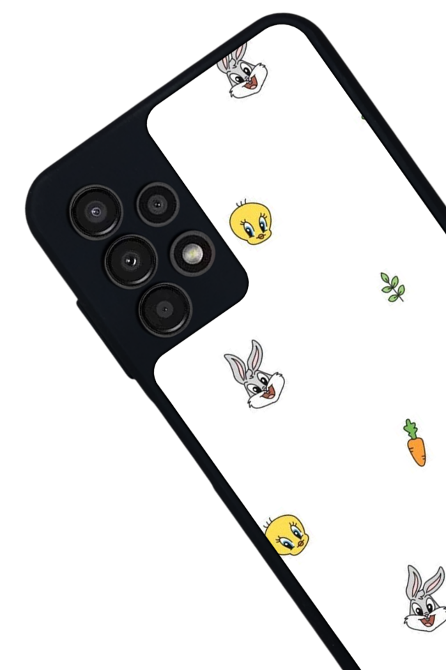 Samsung Galaxy A13 Uyumlu Tweety Tasarımlı Glossy Premium Kılıf