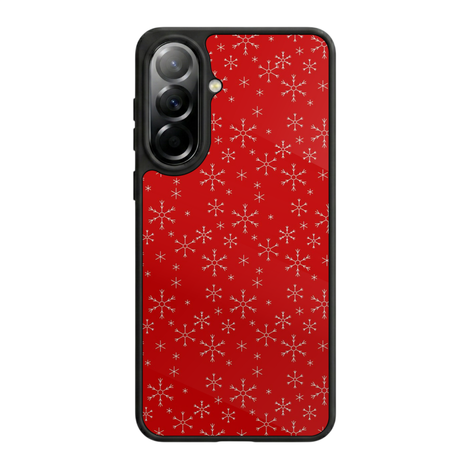 Samsung Galaxy A37 Uyumlu Yilbasi Christmas Tasarımlı Glossy Premium Kılıf