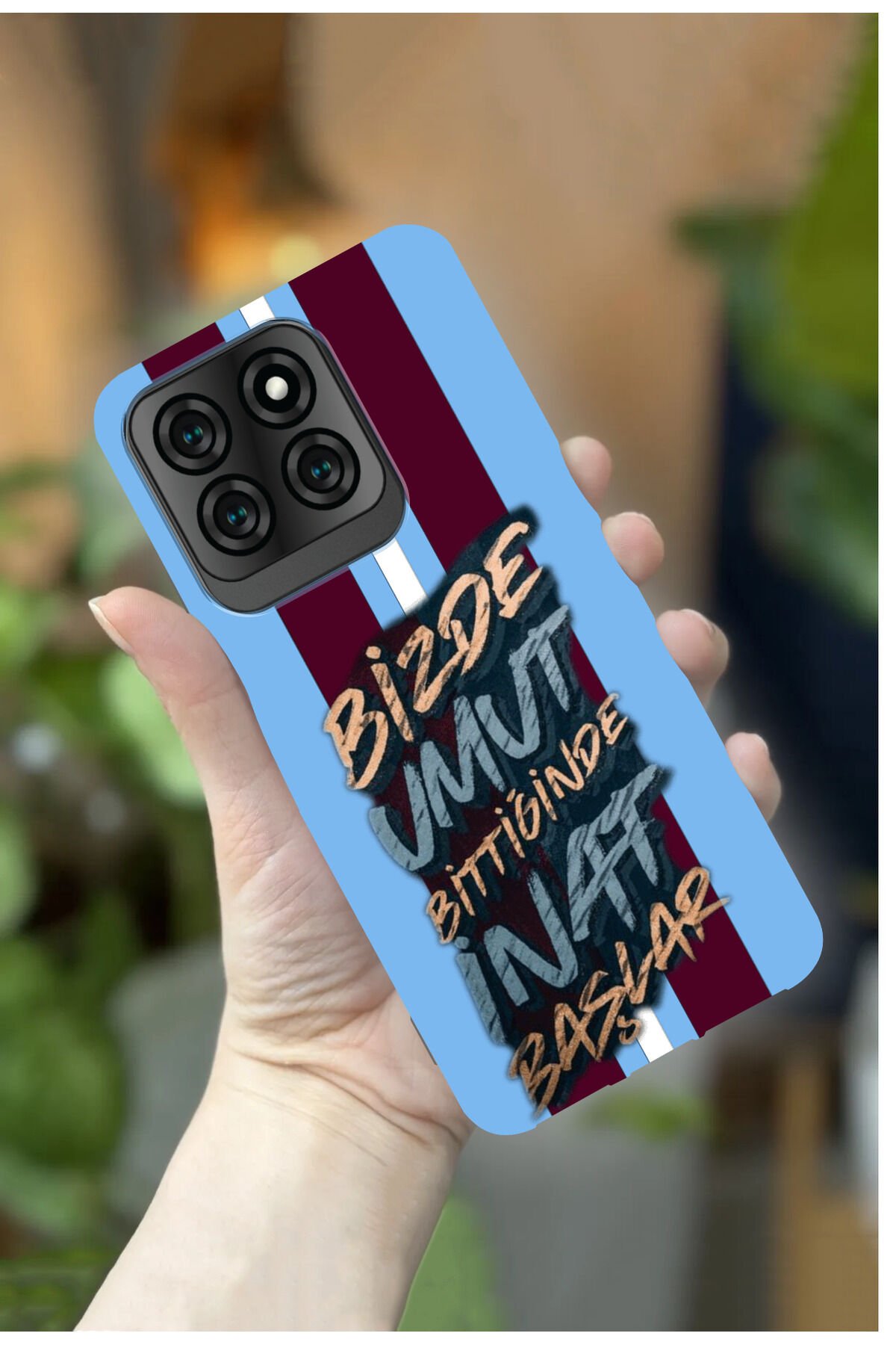 Reeder S71 Uyumlu Kamera Korumalı Futbol Takımı Desenli HD Baskılı Silikon Kılıf