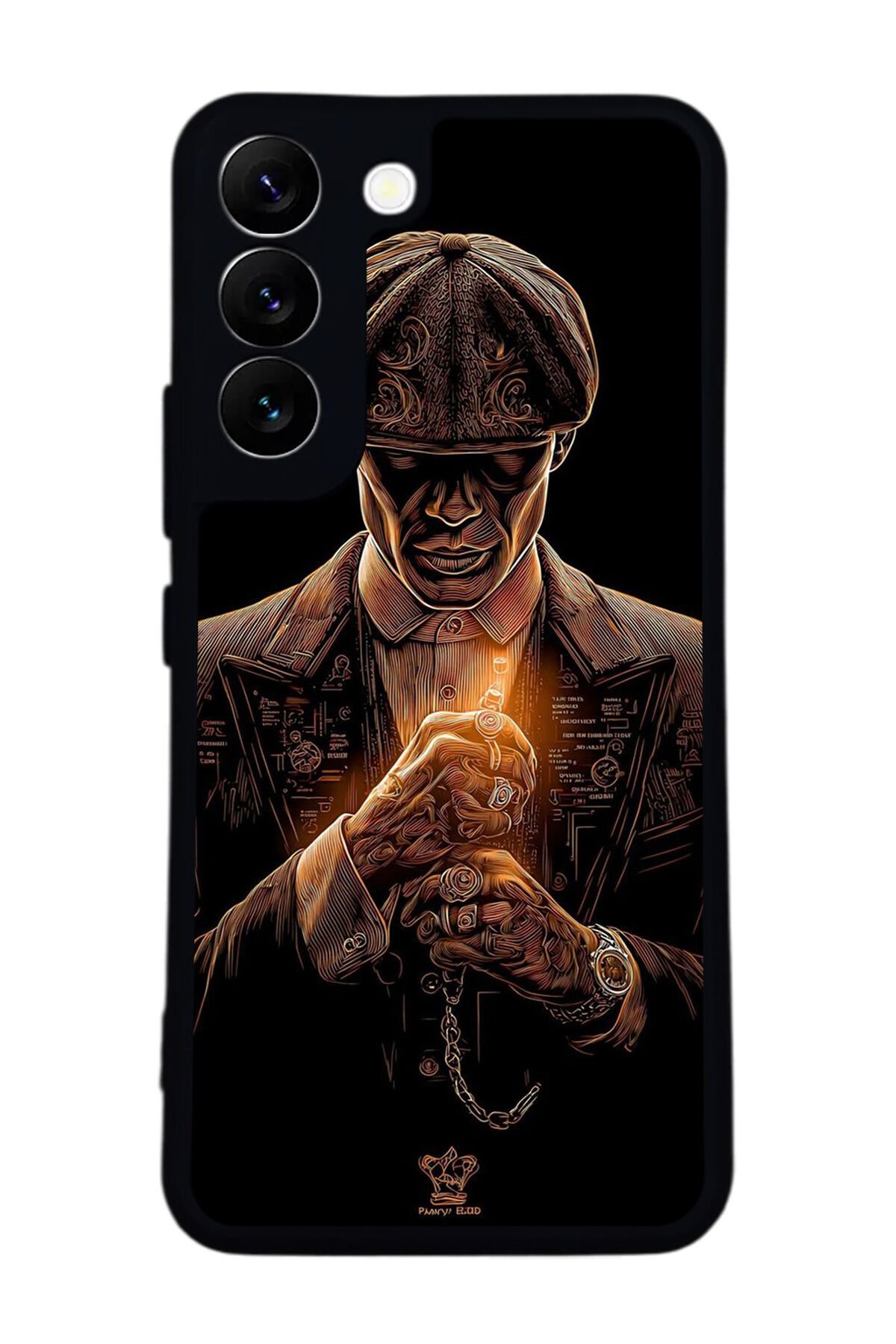 Samsung Galaxy S22 Uyumlu Peaky Blinders Tasarımlı Glossy Premium Kılıf