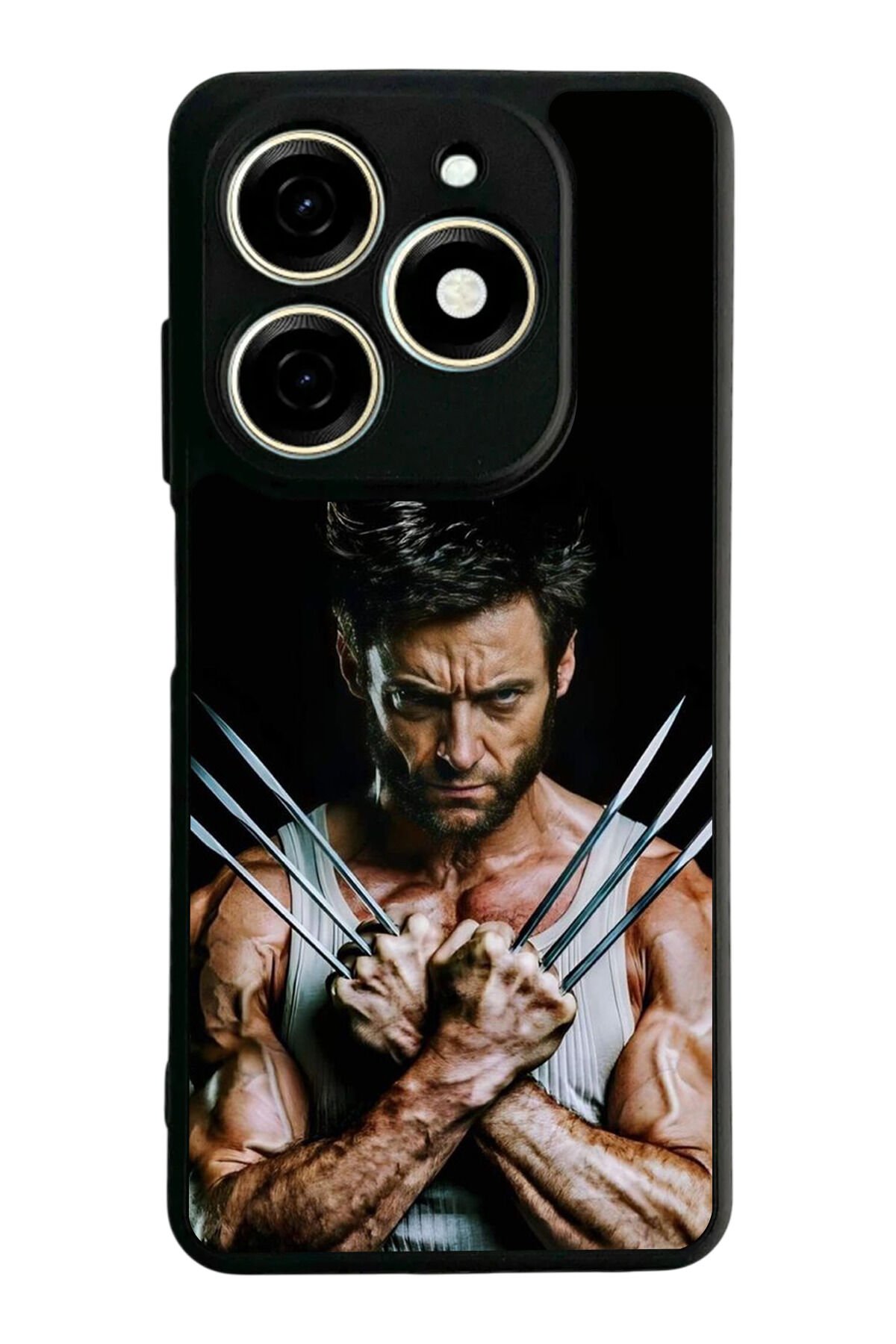 Infınıx Smart 8 Pro Uyumlu Wolverine Tasarımlı Glossy Premium Kılıf